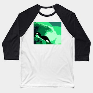 Killer Whales Baseball T-Shirt